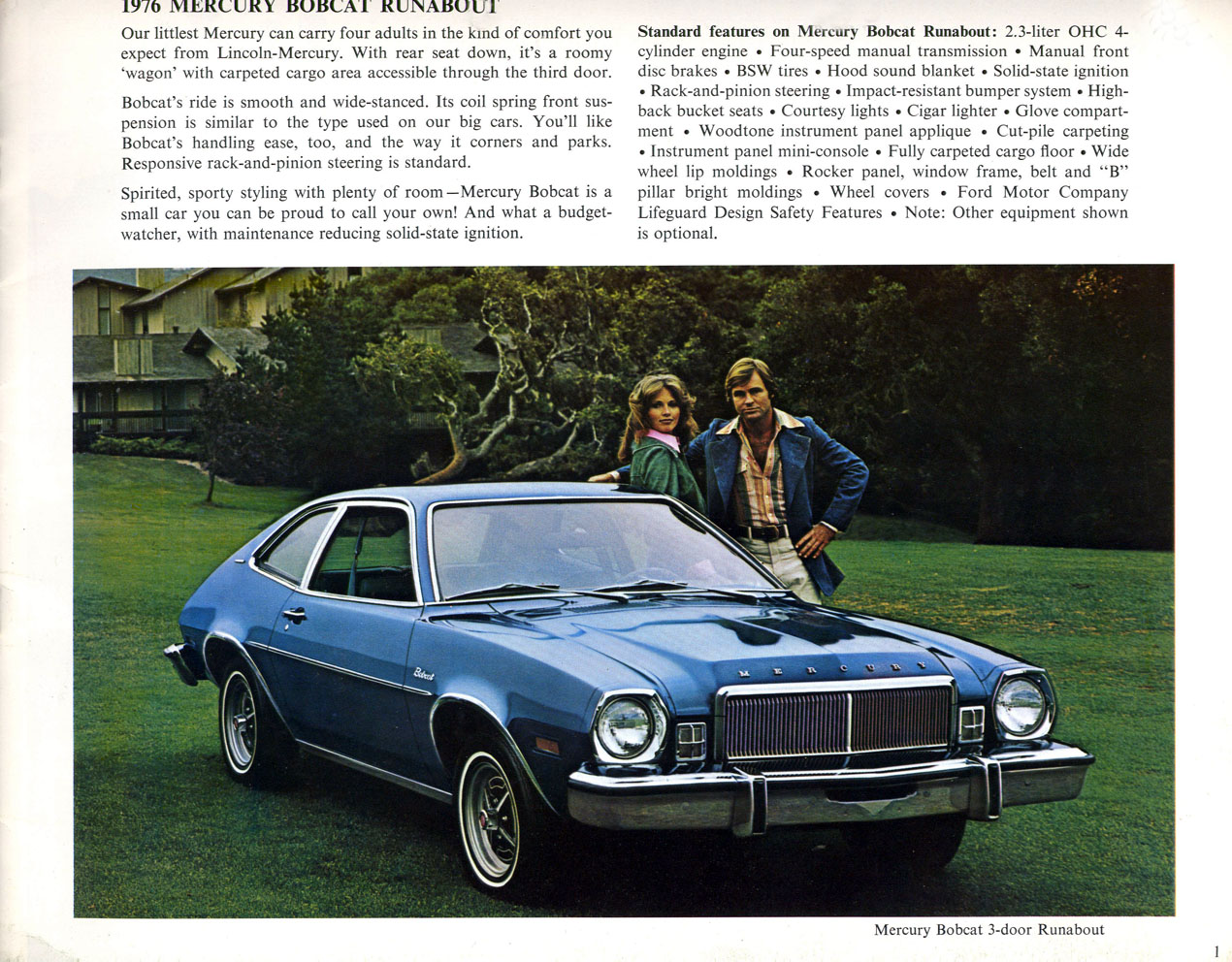 1976 Mercury Range Brochure Page 12